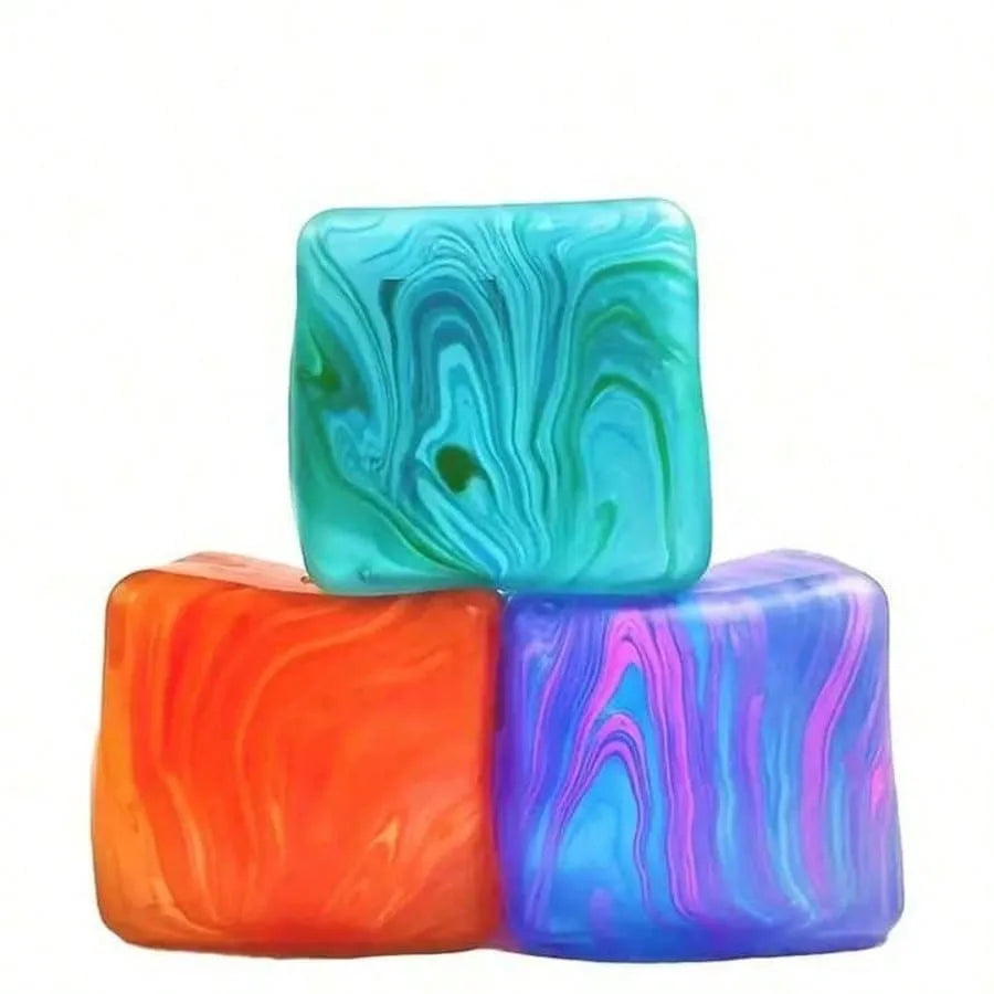 Ice Cube Slow Rebound Squeeze Toy Soft Sensory Fidget