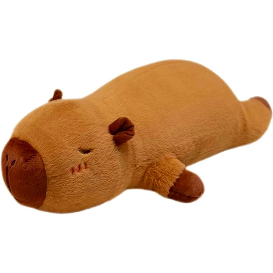 Capybara Plush Pillow Soft Animal Nap Cushion Doll