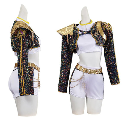 Kids Queen Cosplay Costume Girls Party Uniform Set