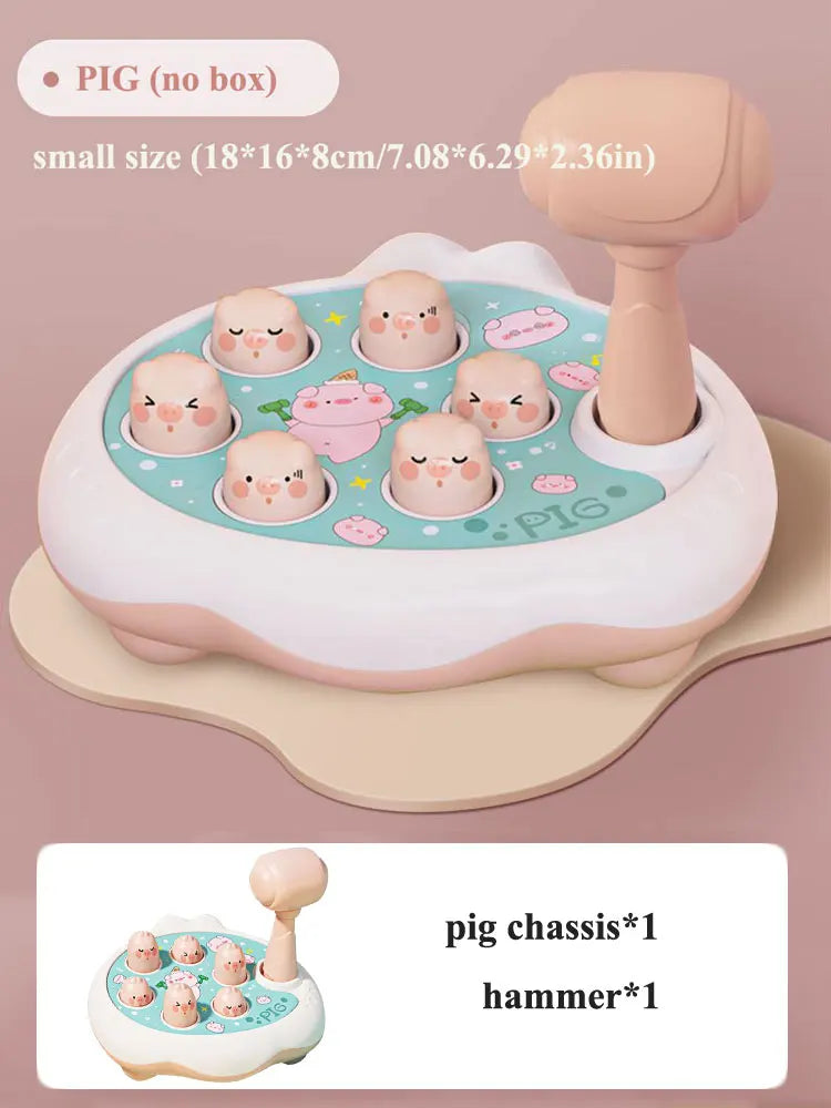 Whack a Mole Toy for Toddlers Animal Pound Bench Game