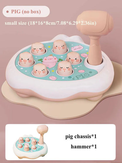 Whack a Mole Toy for Toddlers Animal Pound Bench Game