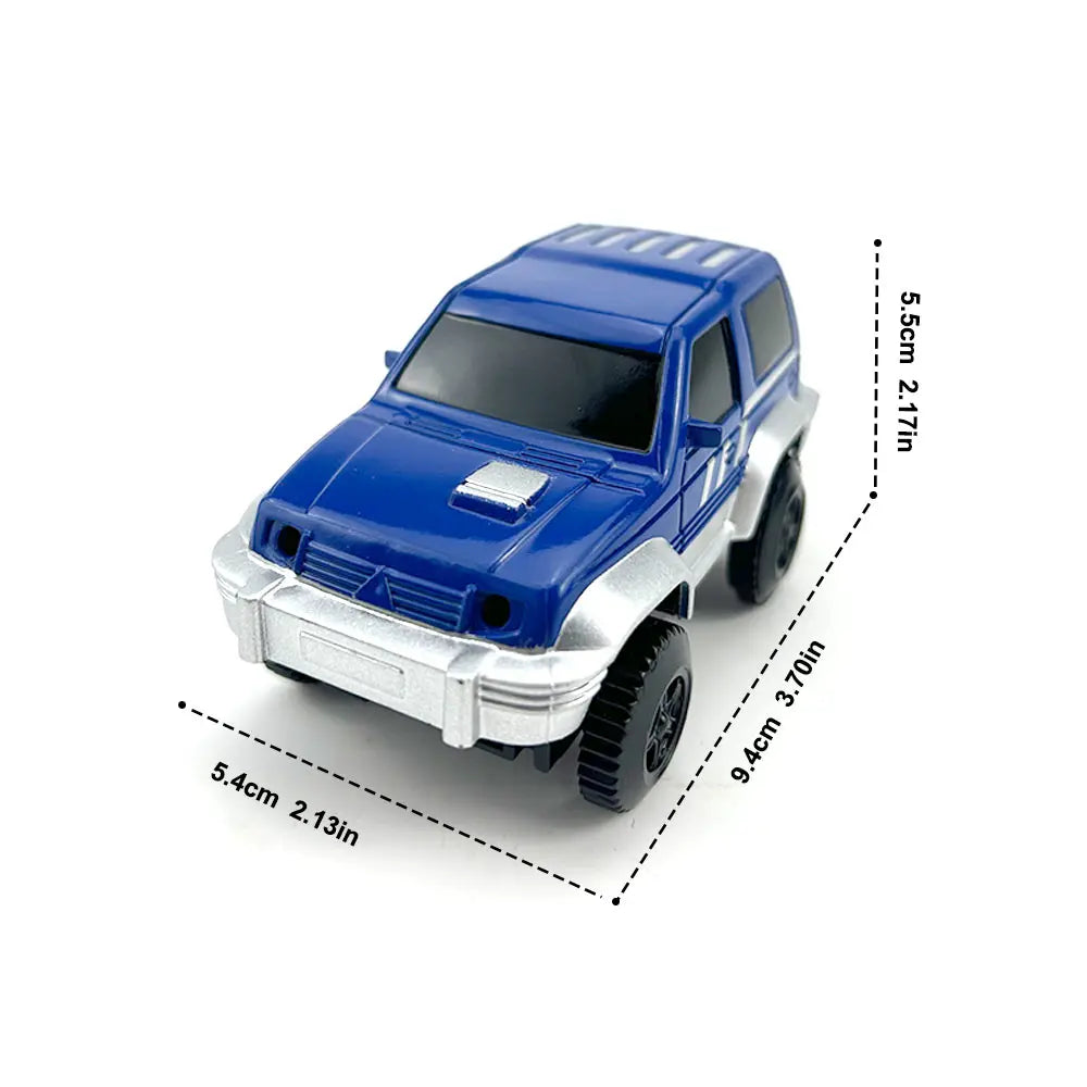 Glowing Race Track Car Toy LED Light Up Vehicle Part