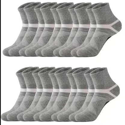 Men's Black Sports Basketball Socks Hiking Running