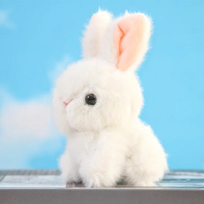 Plush Bunny Rabbit Toy Stuffed Animal Bag Pendant