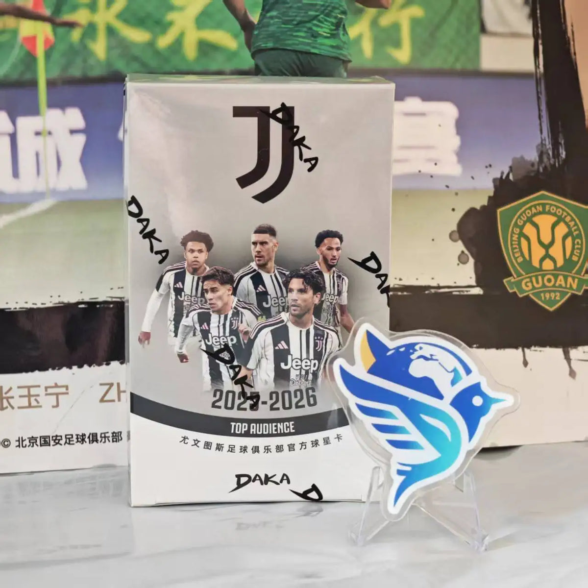 Daka 2025-2026 Trading Cards Top Audience Machester Cuty Juventus Ac Milan Internazionale Milano Football Star Official Box Gift