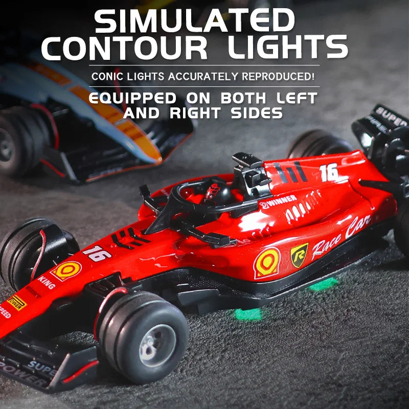 1 43 Formula RC Car - Diecast Metal Toy Racing Vehicle for Kids & Teens