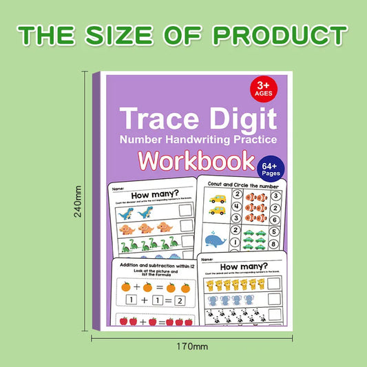 Interactive Math Workbook Early Skill Practice Book