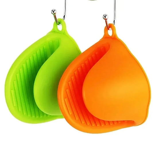 Silicone Oven Mitts Heat Insulation Anti Slip Gloves