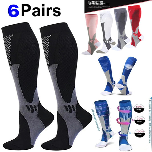 20 to 30 mmHg Compression Socks High Stockings Pack