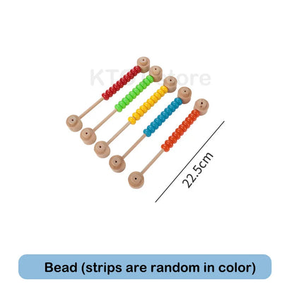 Wooden Busy Board Accessories Life Skills Training Board