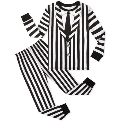Skeleton Costume for Kids Halloween Skull Glowing Pajamas Toddler Ghost Bone Scary Clothes Child Carnival Dress Up Costume