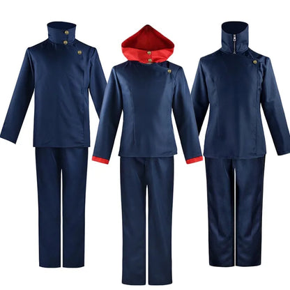 Itadori Yuji Cosplay Costume Inumaki Toge/Fushiguro Megumi Cosplay Include Uniform Pants for Anime Comic Con