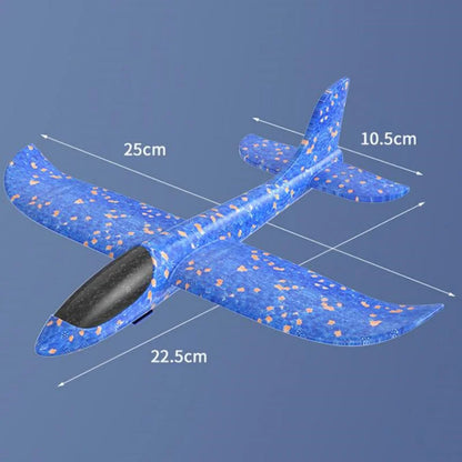 Foam Catapult Plane Launcher Toy Glowing Flying Aircraft