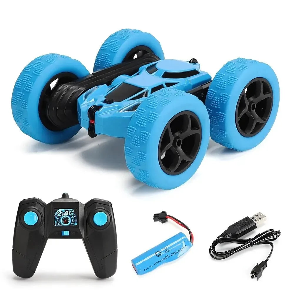 Double Sided RC Stunt Car 360 Degree Rotation Toy