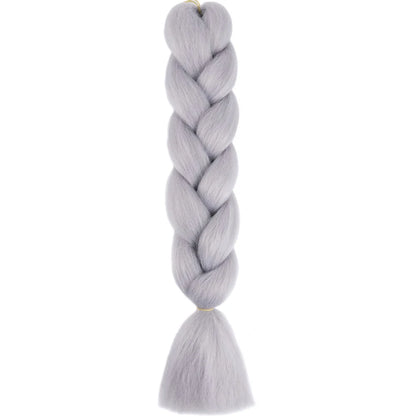 24 Inch Jumbo Braiding Hair Synthetic Afro Ombre Extensions