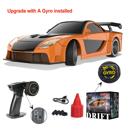 1:43 Gyro RC Drift Car 4WD Radio Control Mini Model