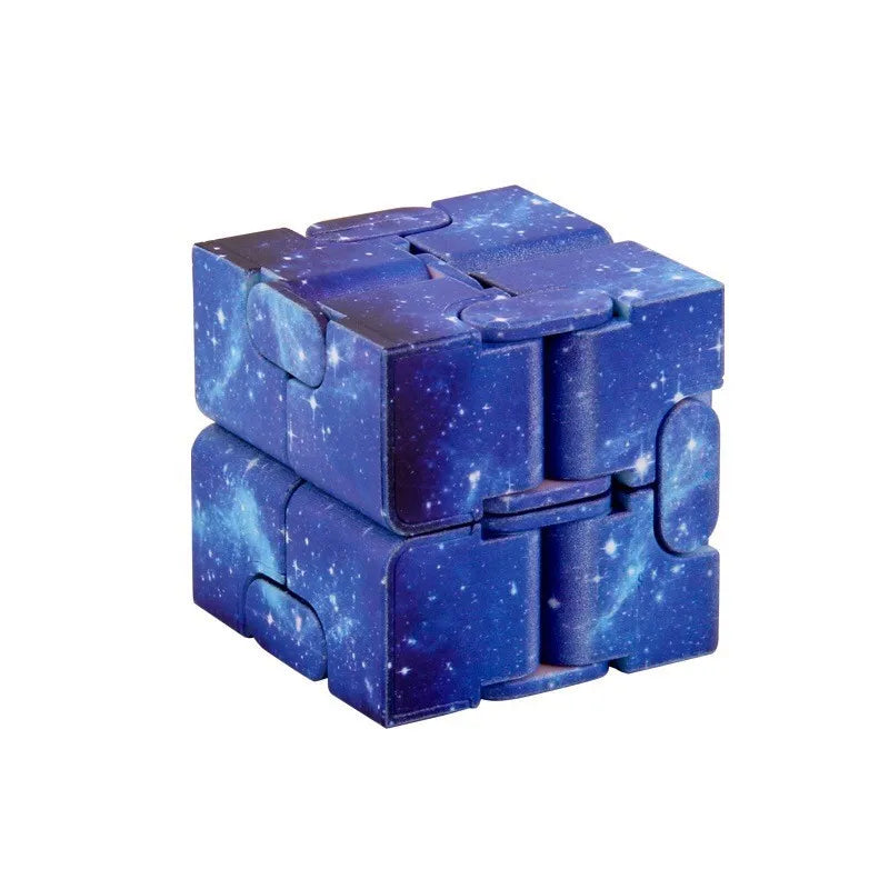 Colorful Infinity Cube Fidget Toy Starry Sky Stress Reliever