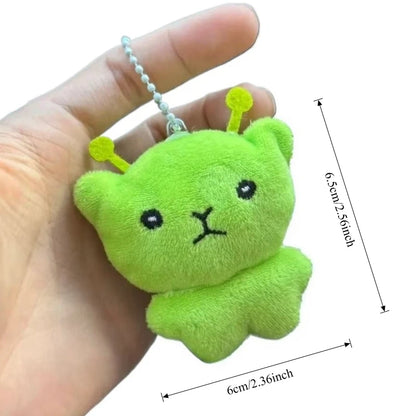 Alien Cat Plush Keychain Mini Soft Bag Pendant Accent