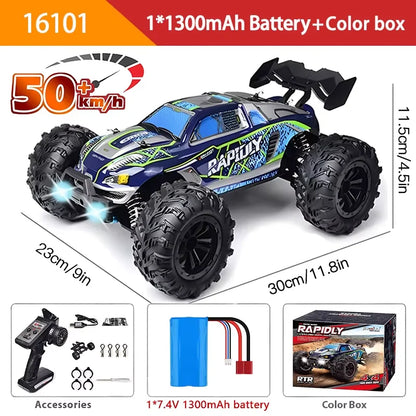 1:16 RC High Speed Off-Road Car 4WD Monster Truck Toy