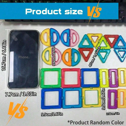 Magnetic Building Blocks Set STEM Magnet Construction Toys