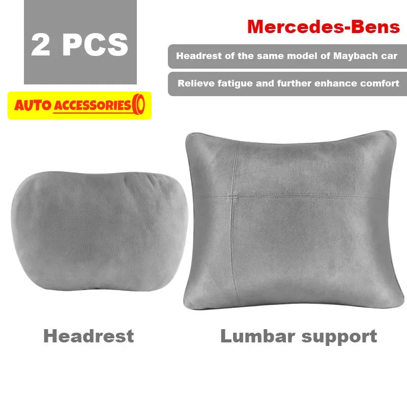 Car Headrest Neck Pillow Soft Driving Seat Cushion