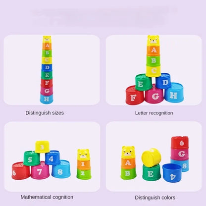 Quick Stacking Speed Cup Game Brain Response Battle