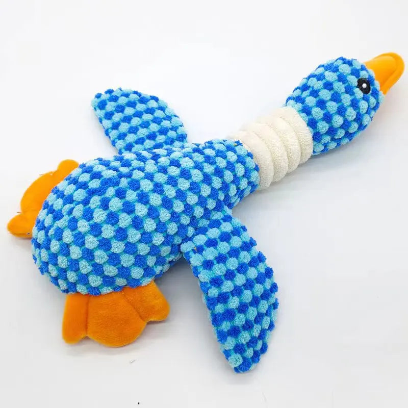 Squeaky Pet Chew Plush Toy Fleece Dog Teasing Doll