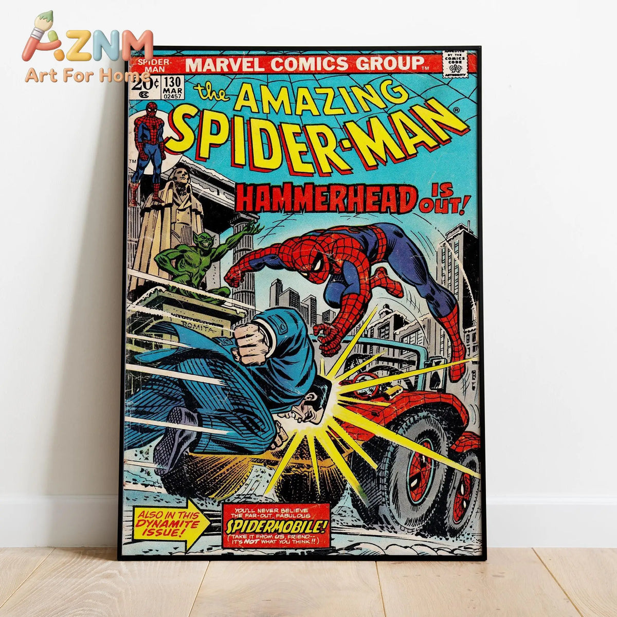 Superhero Comic Book Covers Canvas Poster Wall Art Print