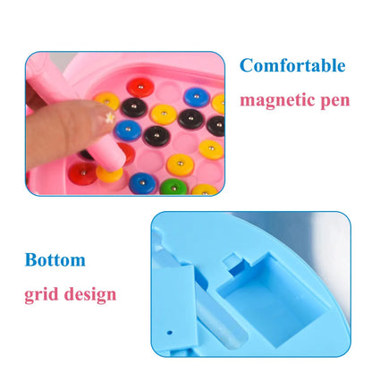 Magnetic Doodle Board for Kids Bead Drawing Sketch Pad
