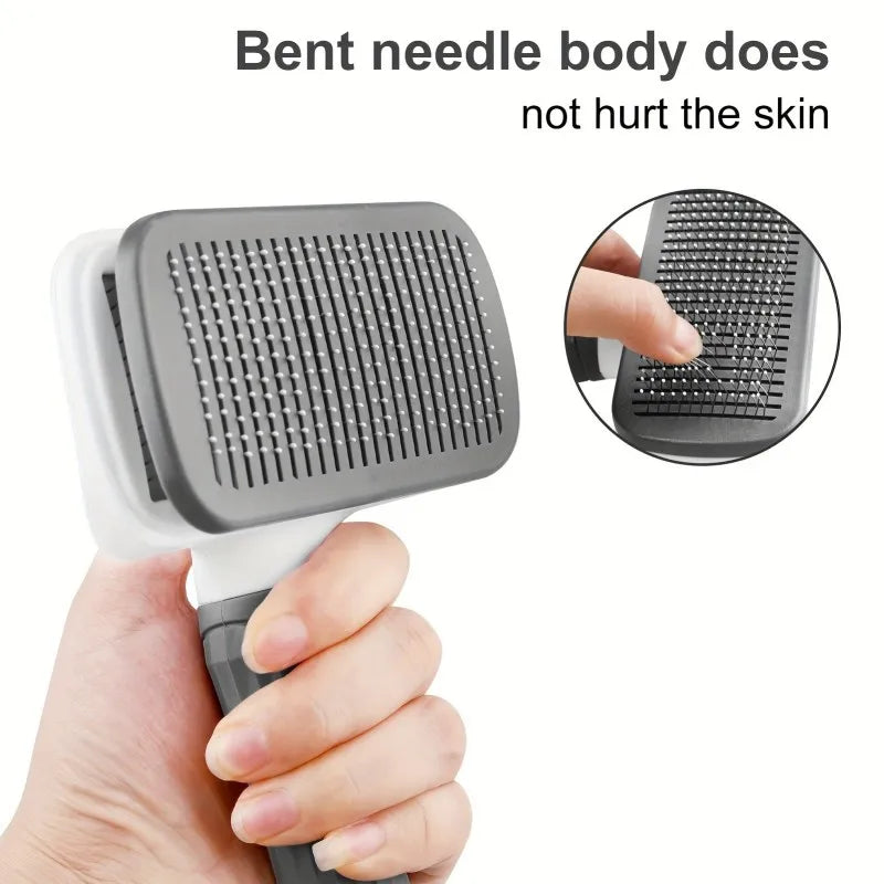 Universal Pet Detangling Brush Massaging Grooming Comb