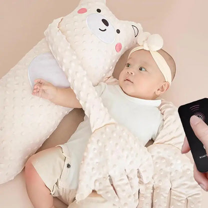 Electric Baby Sleep Soothing Toy Remote Control Bear