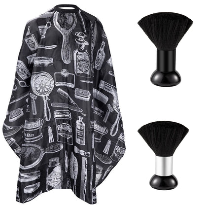 1/2PCS Professional Hair Cutting Apron Salon Barber Cape Hair Cutting Waterproof Cloth Hair Cutting Apron Barber Accessories