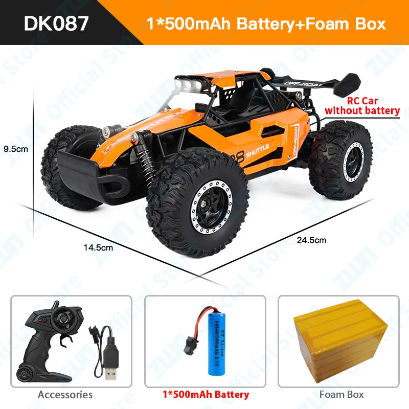 2WD Off-Road RC Climbing Car Remote Control Toy