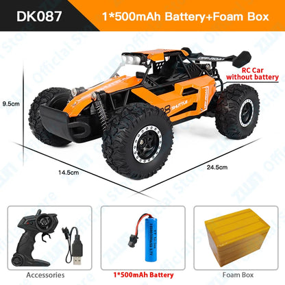 2WD Off-Road RC Climbing Car Remote Control Toy