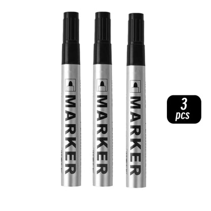 Waterproof Permanent Paint Marker Pen Black Oily Tyre Marker