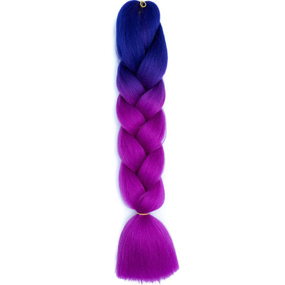24 Inch Jumbo Braiding Hair Synthetic Afro Ombre Extensions