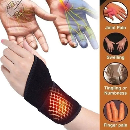 Tourmaline Self Heating Wrist Brace Magnetic Therapy Belt