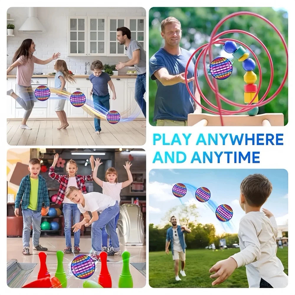 Hand Controlled Flying Ball LED Cosmic Globe Orb