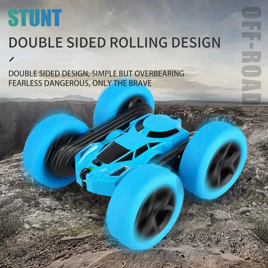 Double Sided RC Stunt Car 360 Degree Rotation Toy