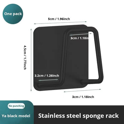 Stainless Steel Sink Sponge Rack Kitchen Sponge Holder