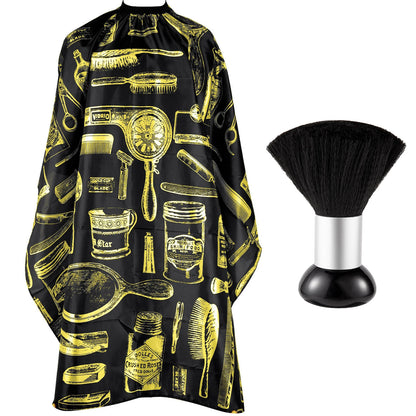 1/2PCS Professional Hair Cutting Apron Salon Barber Cape Hair Cutting Waterproof Cloth Hair Cutting Apron Barber Accessories