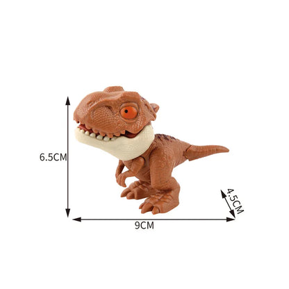 Jurassic Finger Dinosaur Triceratops Tyrannosaurus Model