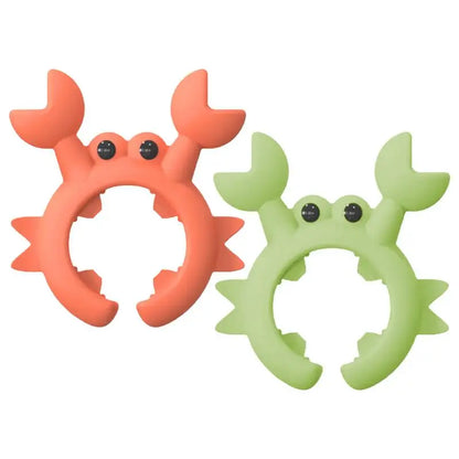 Crab Silicone Utensil Rest Countertop Ladle Holder Pot Clip
