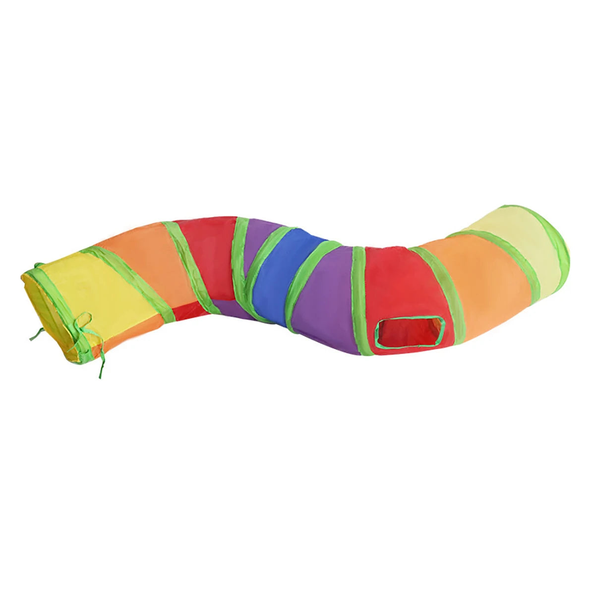 Foldable Cat Tunnel Tube Collapsible Pet Play Tunnel