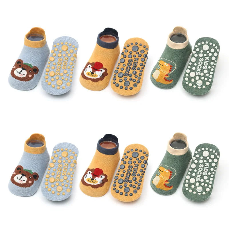 Kids Cotton Socks Cute Cartoon Animal Pattern Baby Socks