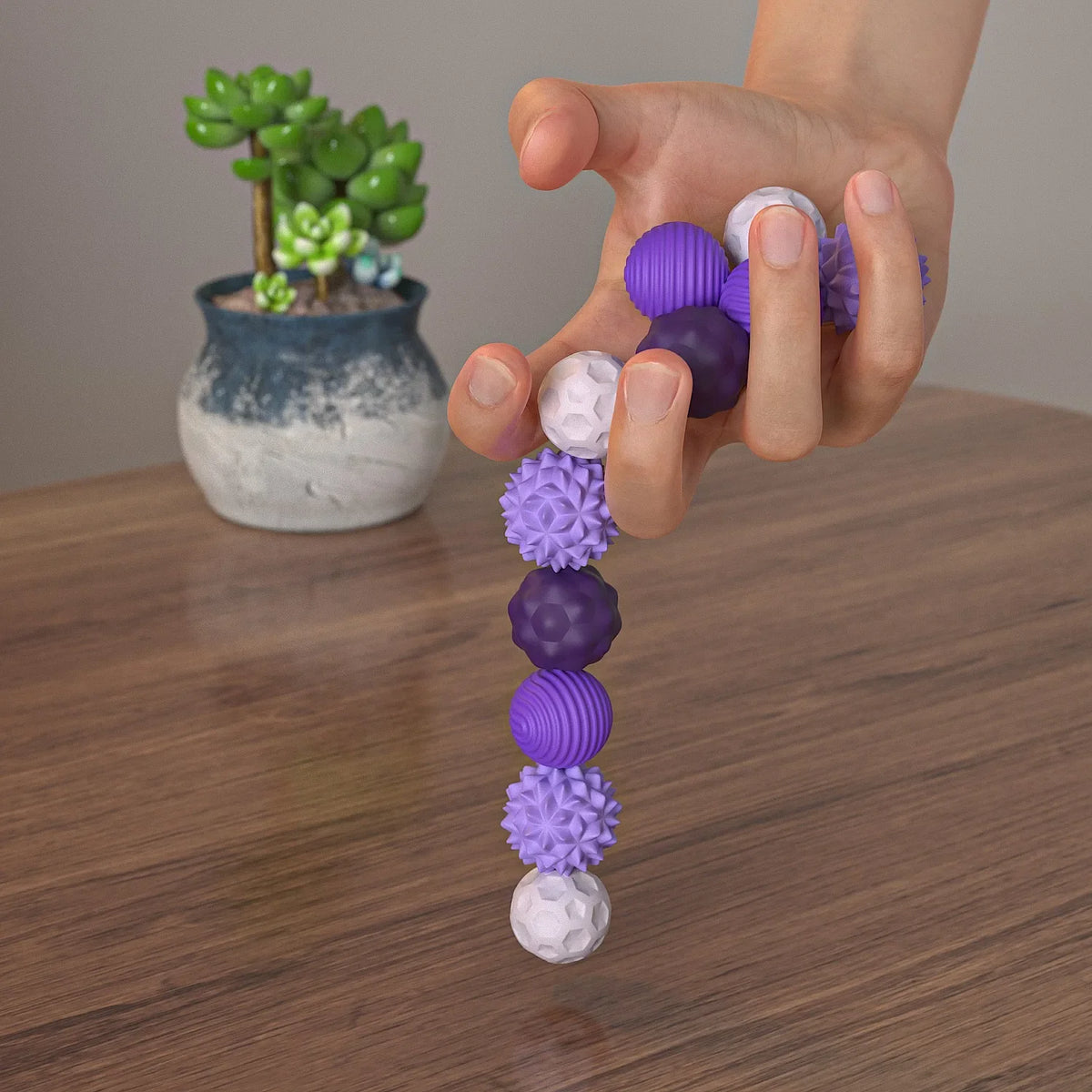 Silicone Magnetic Sensory Balls Fidget Toy Quiet Office
