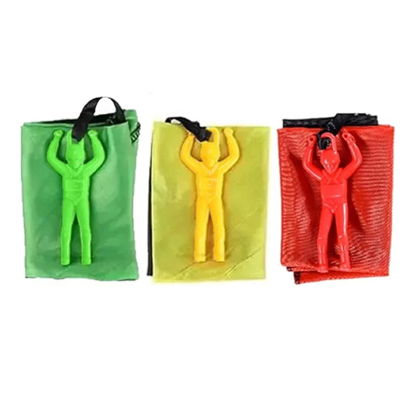 Tangle Free Parachute Toy Outdoor Flying Launch Game