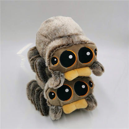 Black Spider Plush Toy Soft Simulated Pillow Doll