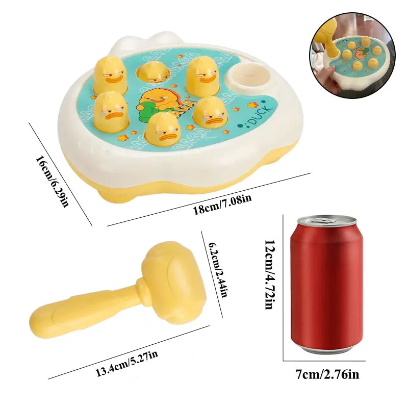 Whack a Mole Toy for Toddlers Animal Pound Bench Game