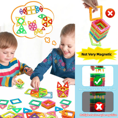 Magnetic Building Blocks Set STEM Magnet Construction Toys